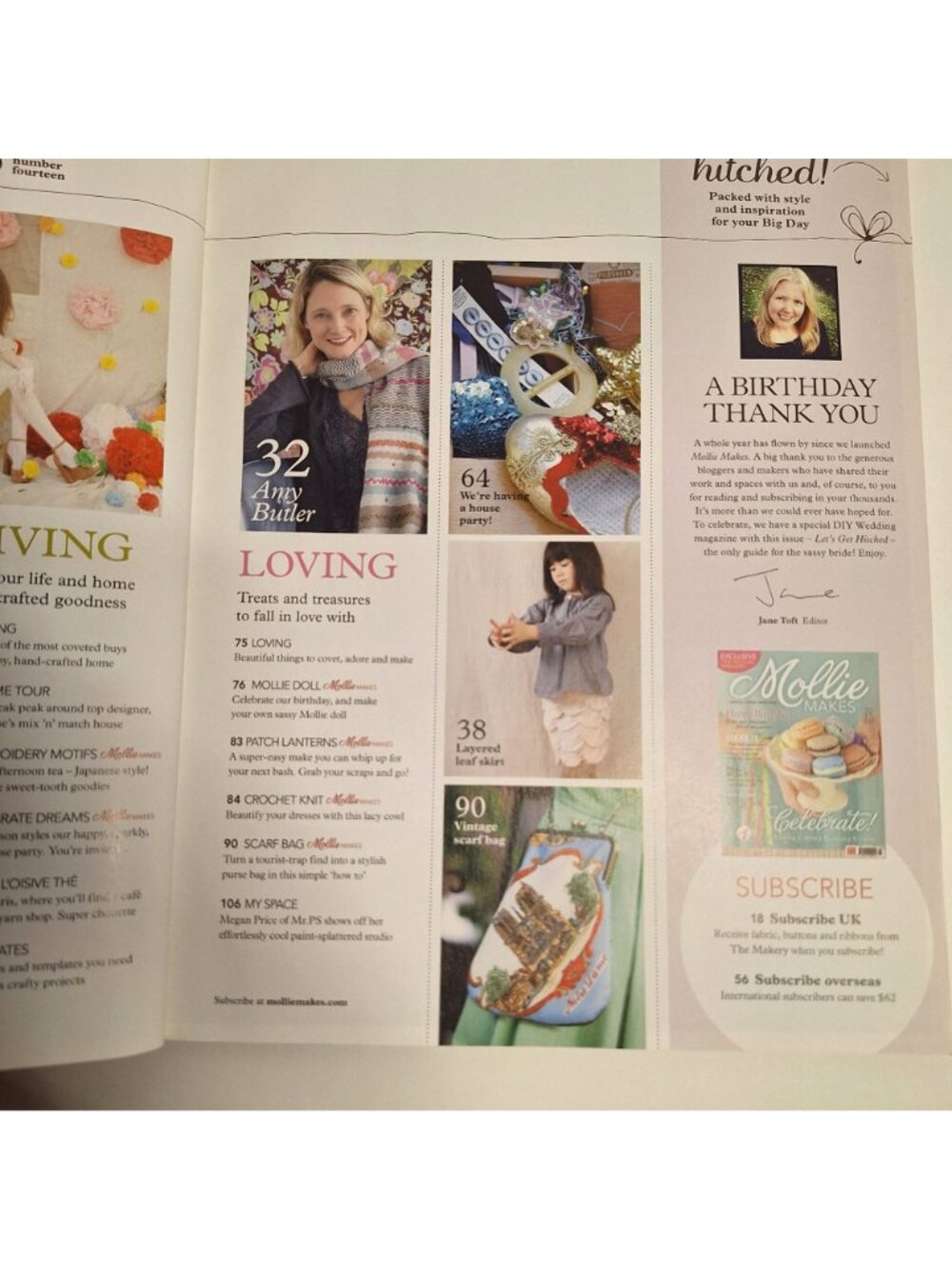 Mollie Makes Issue 14 2012 Magazine Felted Macrons Handmade DIY Projects - Picture 5 of 12